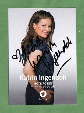 Katrin Ingendoh ( Rote Rosen ) - persönlich signiert (2)