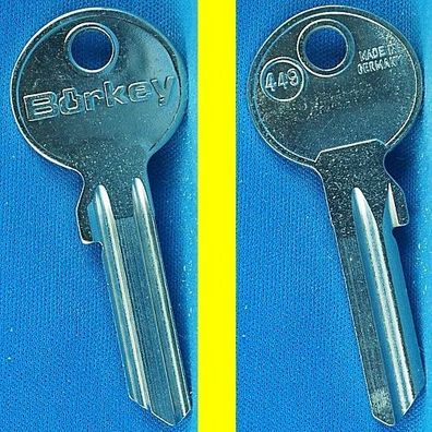 Schlüsselrohling Börkey 449 für verschiedene Säntis Profilzylinder
