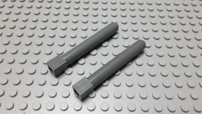 Lego 2 Säulen 1x1x6 rund Neudunkelgrau Nummer 43888