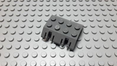 Lego 1 Scharnier Schrägstein 4x4 45 Grad 4x4 Neudunkelgrau 44571 Set 7214