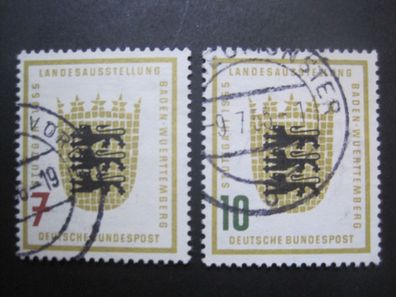 Bund MiNr. 212-213 gestempelt (AA 591)
