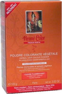 HCPV Color Premium Végétal Pulver 100 g, verschiedene Färbepulver