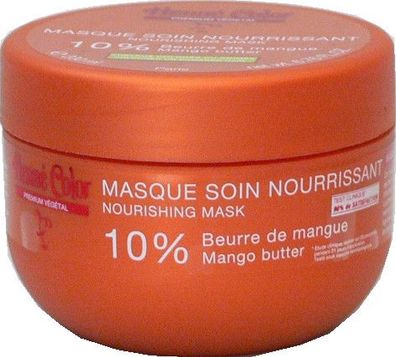 Henné Color Premium Végétal Nährende Pflegemaske mit 10 % Mangobutter 200 g