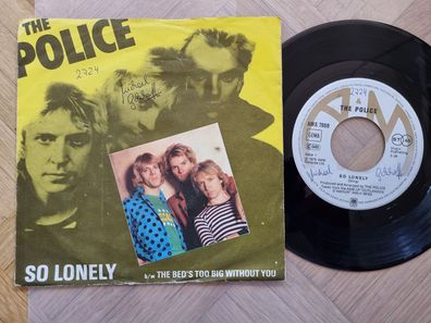 The Police/ Sting - So lonely 7'' Vinyl Germany