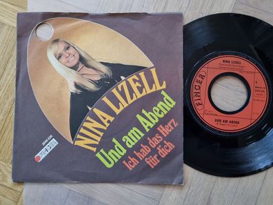 Nina Lizell - Und am Abend 7'' Vinyl Germany