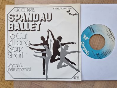 Spandau Ballet - To cut a long story short 7'' Vinyl Germany