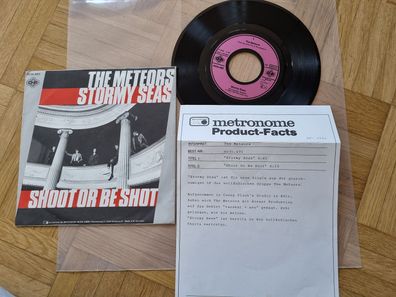 The Meteors - Stormy seas 7'' Vinyl Gemany PROMO FACTS