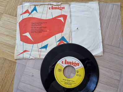 Willy Hagara/ Helga Brauer - Dinge-dange-dong/ Für dich und mich 7'' Vinyl Amiga