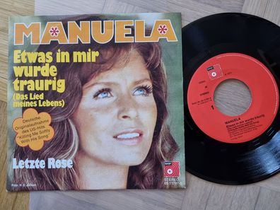 Manuela - Etwas in mir wurde traurig 7'' Vinyl Germany/ CV Roberta Flack