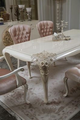 Luxus Esstisch Design Tisch Esszimmer Tische Holztische Italienische Möbel 228cm
