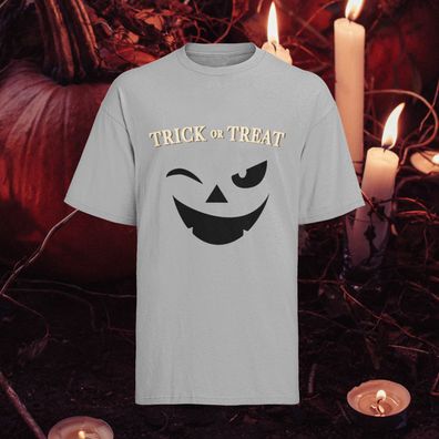 Happy Halloween trick or treat Herren T-Shirt Bio Baumwolle