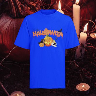 Herren T-Shirt Bio Baumwolle Hallowen Geister Kostüm Fashing Gruselig