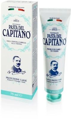 Pasta del Capitano Premium Collection Edition 1905 Kariesschutz Zahnpasta 75ml