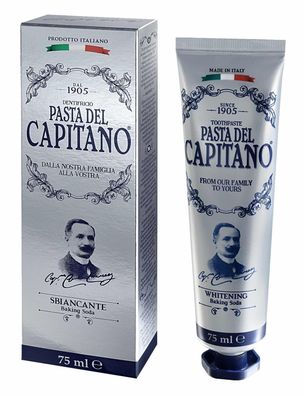 Pasta del Capitano Premium Collection Edition 1905 Whitening Zahnpasta 75ml