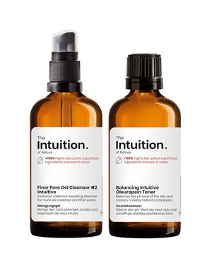 THE Intuition Balancing Intuitive Oleuropein Toner + Finer Pore GEL Cleanser je 100ml