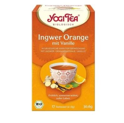 Yogi Tea Ingwer Orange Tee mit Vanille 30,6 g