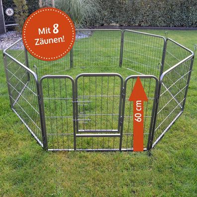 Hundegehege Welpenlaufstall Welpenzaun Welpenkäfig Hundezaun Modell S (480)