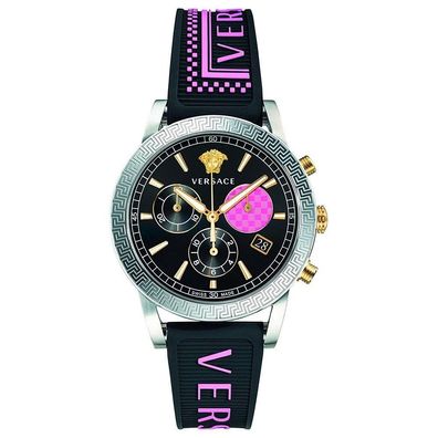 NEU Versace VELT00619 Armbanduhr Damen Quarz Sport Tech