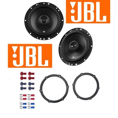 JBL Auto Lautsprecher Boxen 16,5cm Koax 165mm für Peugeot 107 2005-2014 (Gr. 6,5 in)
