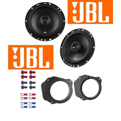 JBL Auto Lautsprecher Boxen 16,5cm Koax 165mm für Fiat Scudo Türen vorne