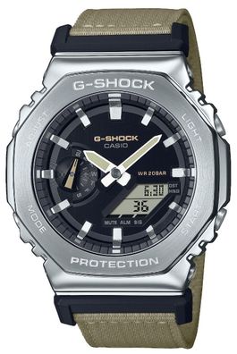 Casio G-Shock Armbanduhr Textilarmband GM-2100C-5AER