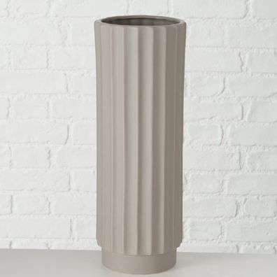 Vase "Vianello", aus Keramik, H 41cm, von Boltze (2 verschiedene Farben)