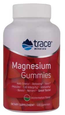 Magnesium Gummies, Tangerine - 120 gummies
