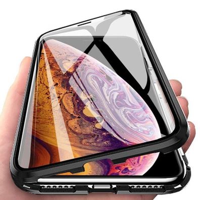 360 Magnet Slim Metall Case Schutz Tasche Handyhülle