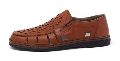 Rieker Herrenschuhe Slipper Slipper Braun