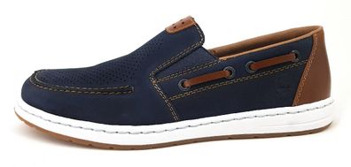 Rieker Herrenschuhe Slipper Slipper Blau Freizeit