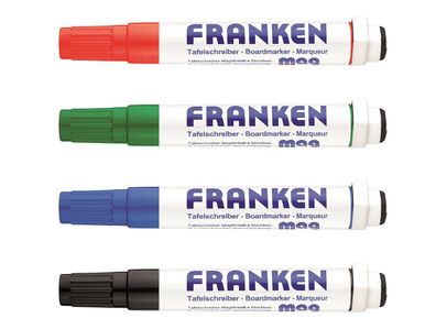 Franken KombiMarker MagWrite Strichstärke: 1-3 mm sortiert 4 Marker