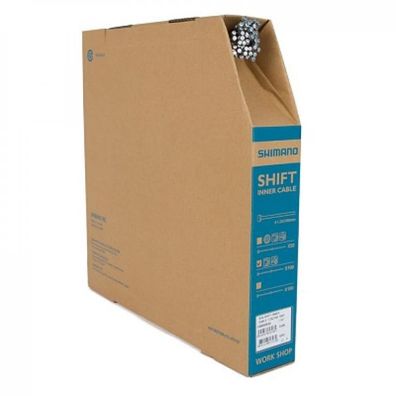 Shimano Fahrrad Innenzug Schaltinnenzug stainless 1.2X2100 Box 100 Stück