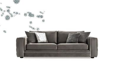 Hochwertige Sofa 4 Sitzer Polstersofas Designer Couch Sofa Luxus Chesterfield
