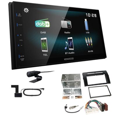 Kenwood 2-DIN Digital Autoradio DAB+ Bluetooth für Toyota Corolla Verso schwarz