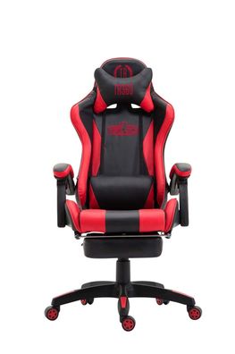 Bürostuhl schwarz/ rot 120 kg belastbar Gaming Stuhl Zockersessel Gaming Chair