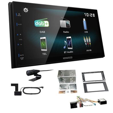 Kenwood 2-DIN Digital Autoradio DAB+ Bluetooth für Ford Transit schwarz Canbus