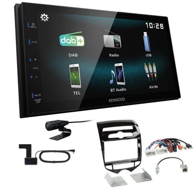 Kenwood Digital Autoradio DAB+ Bluetooth für Hyundai IX20 automatische Klima