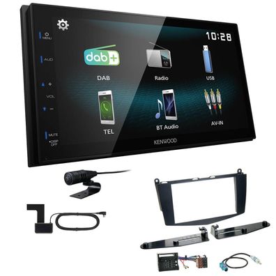 Kenwood Digital Autoradio DAB+ Bluetooth für Mercedes Benz C-Klasse 2007-2011