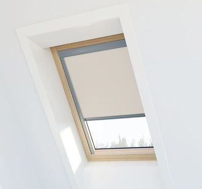 Verdunkelungsrollo für Velux ® Dachfenster - Beige - 104