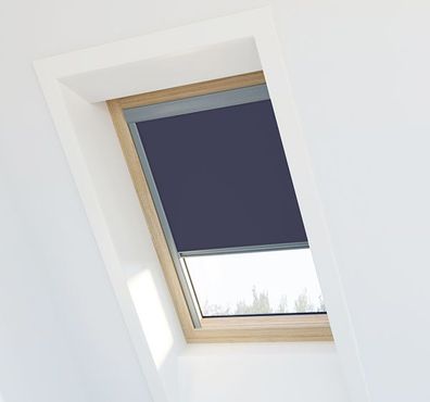 Verdunkelungsrollo für Velux ® Dachfenster - Marineblau - C04, 6
