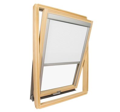 Wabenplissee für Velux ® Dachfenster - Weiß - 304, 1, M04
