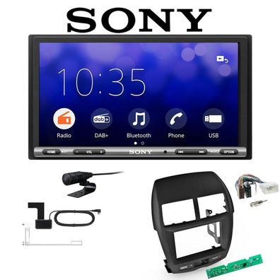 Sony Autoradio Apple CarPLay Android Auto für Mitsubishi ASX 2010-2014