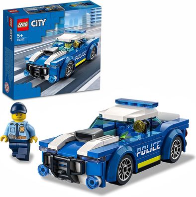 LEGO 60312 City Polizeiauto, Polizei-Spielzeug ab 5 Jahren, Geschenk für Kinder ...