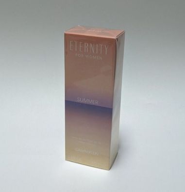 Calvin Klein Eternity Summer 2019 Eau de Parfum for Her Woman EdP Neu OVP 100 ml