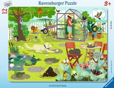 Ravensburger 52448 Kinderpuzzle Unser Garten