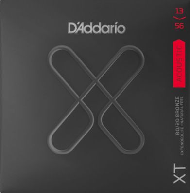 D'Addario XTAPB1356 - XT Phosphorbronze - medium (013-056) Saiten für Westerngitarre