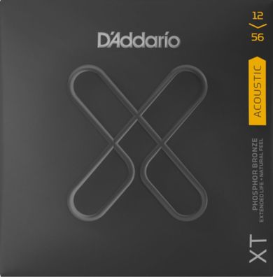 D'Addario XTAPB1256 - XT Phosphorbronze - light / medium (012-056) - Gitarrensaiten