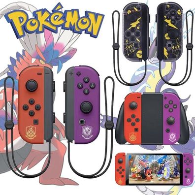 Joy Con 2er-Set | Pokémon Karmesin / Purpur | für Nintendo Switch NEU & OVP