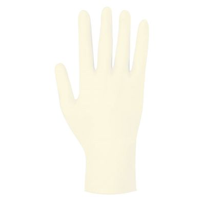 100 Latex-Handschuhe Gentle Skin Grip - puderfrei - natur - unsteril - sehr griffi...