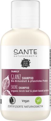 SANTE Naturkosmetik Family Glanz-Shampoo 50 ml